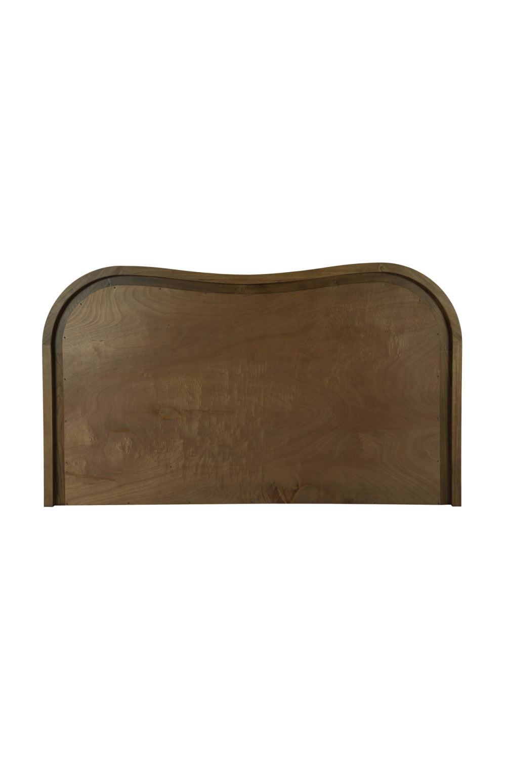 Modern European furniture - Brown Wave Headboard Bed - www.oroa.com