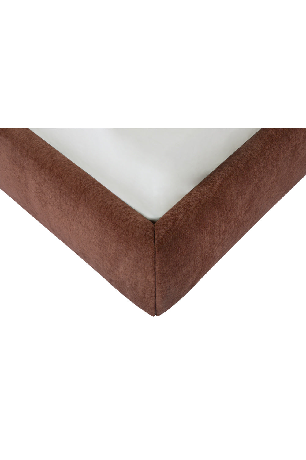 Modern European furniture - Brown Wave Headboard Bed - www.oroa.com