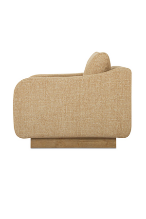 Wooden Base Lounge Chair | Novi Living Keane | Oroa.com