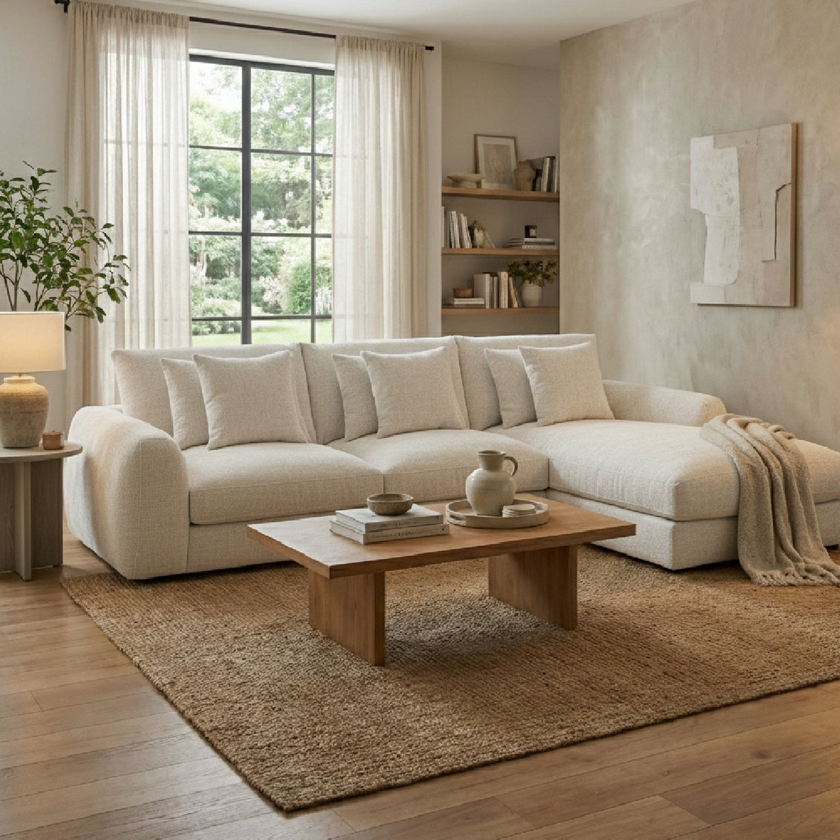   L-Shaped Sectional Sofa | Oroa.com