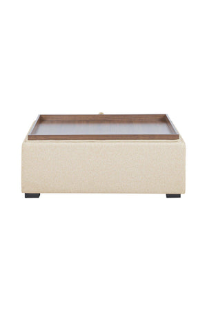   Modern European furniture - Square Tray Storage Ottoman - www.oroa.com | Oroa.com
