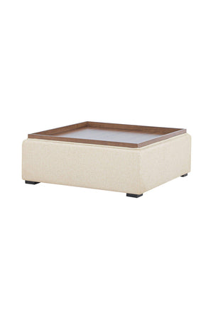   Modern European furniture - Square Tray Storage Ottoman - www.oroa.com | Oroa.com