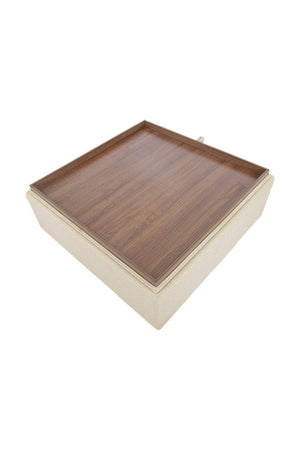   Modern European furniture - Square Tray Storage Ottoman - www.oroa.com | Oroa.com