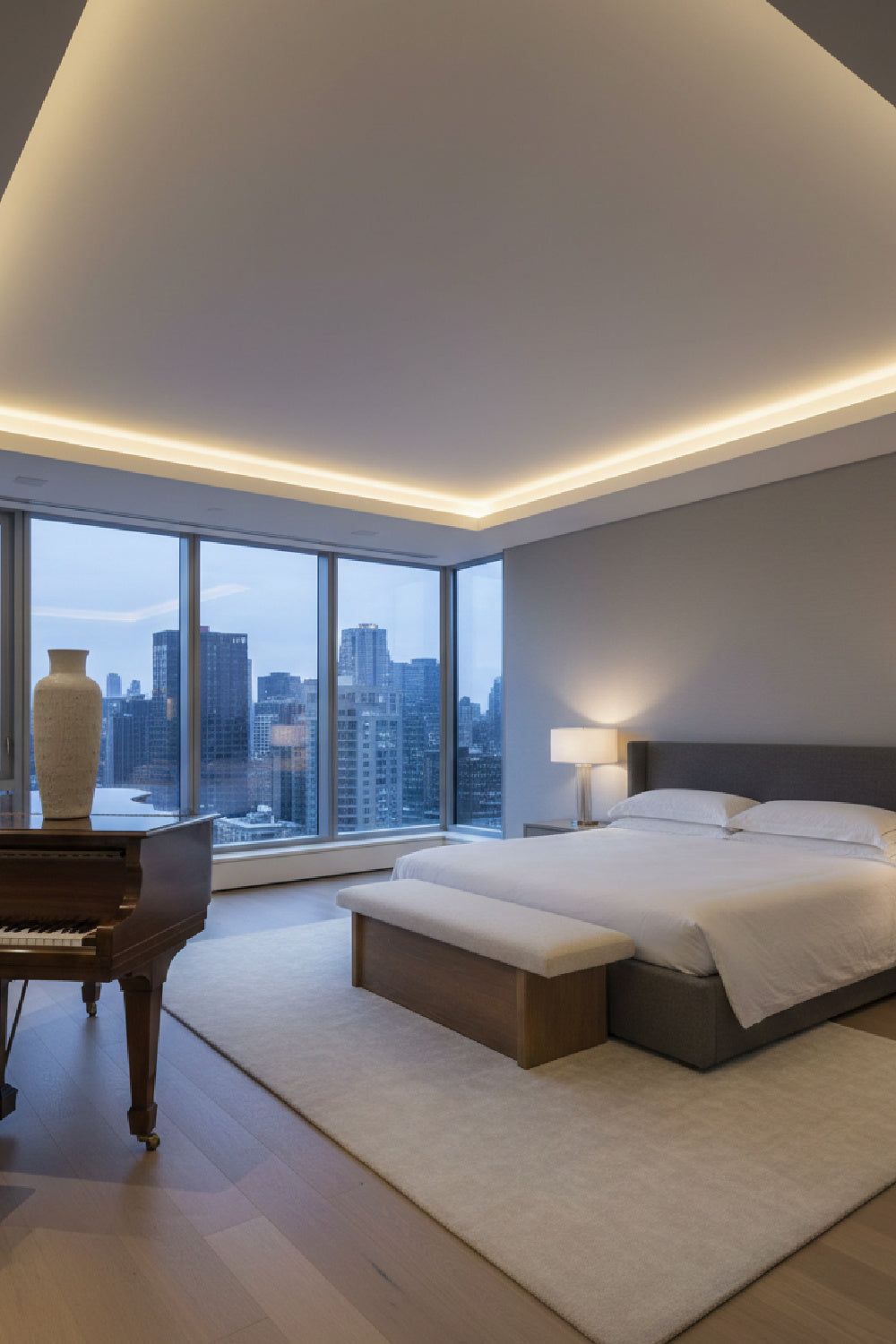   Modern European furniture - Chenille Storage Bench - www.oroa.com | Oroa.com