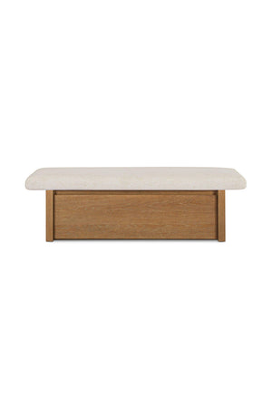   Modern European furniture - Chenille Storage Bench - www.oroa.com | Oroa.com