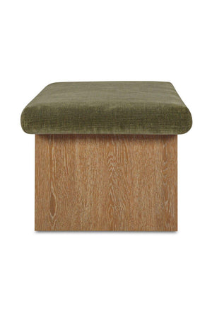   Modern European furniture - Chenille Storage Bench - www.oroa.com | Oroa.com