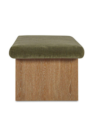   Modern European furniture - Chenille Storage Bench - www.oroa.com | Oroa.com