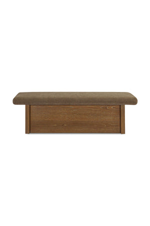   Modern European furniture - Chenille Storage Bench - www.oroa.com | Oroa.com