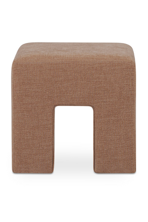 Linen Blend Square Stool | Novi Living Aidy | Oroa.com