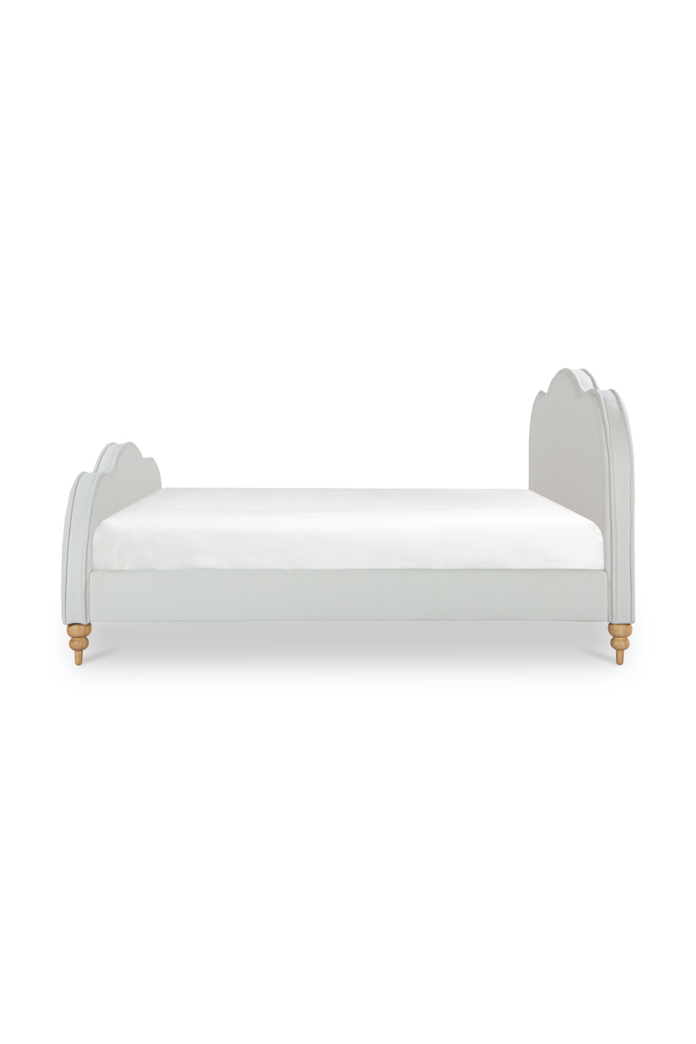   Wavy Design Cream Bed | Oroa.com
