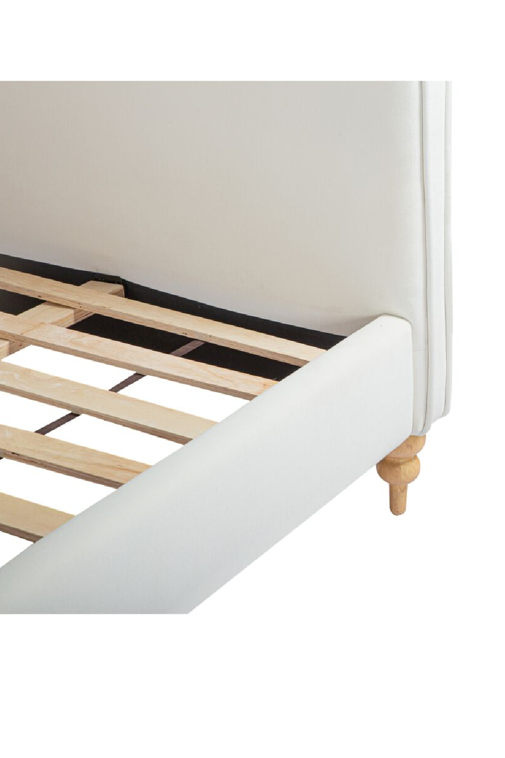   Wavy Design Cream Bed | Oroa.com