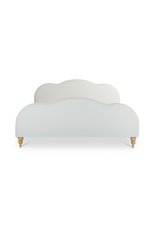   Wavy Design Cream Bed | Oroa.com