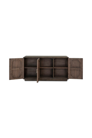 Modern European furniture - Matte Pine 3-Door Sideboard - www.oroa.com