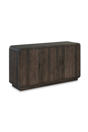 Modern European furniture - Matte Pine 3-Door Sideboard - www.oroa.com