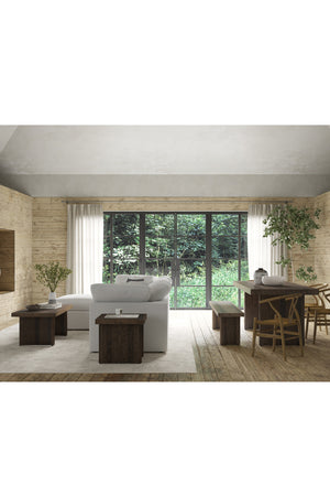 Modern European furniture - Mate Pine Dining Bench - www.oroa.com