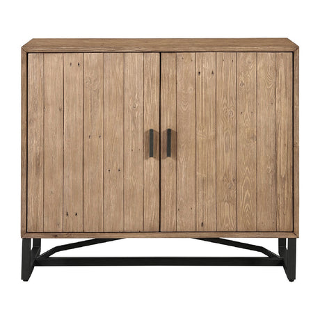Modern or European furniture - Slatted Pine 2-Door Cabinet - link to oroa.com