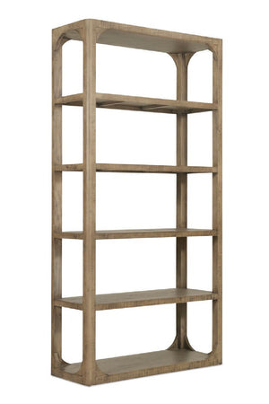 Modern European furniture - Pine Wood Bookshelf - www.oroa.com