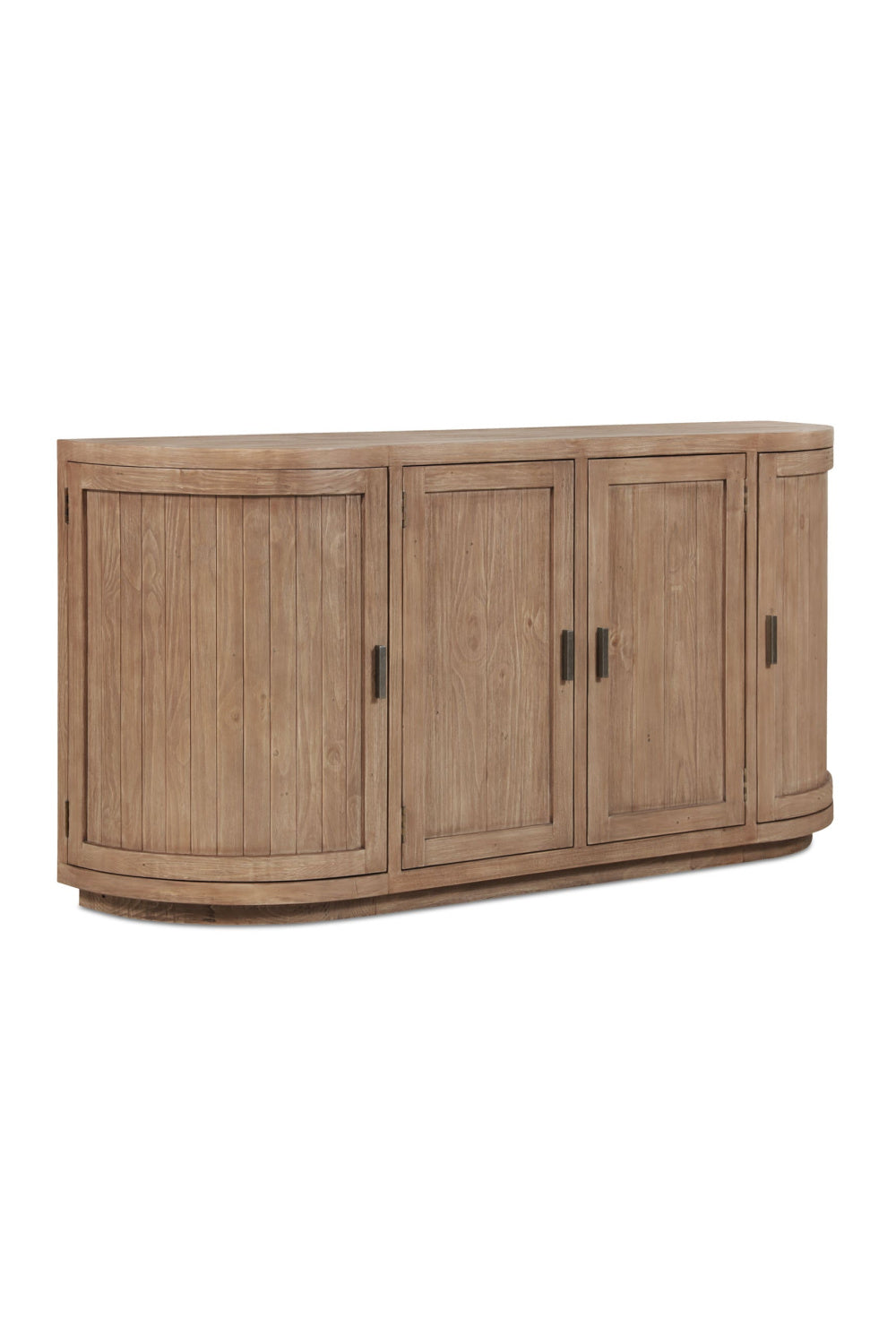 Pine Wood 4-Door Sideboard | Novi Living Nicola | Oroa.com
