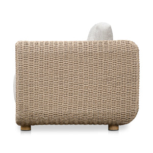 Modern European furniture - Wicker-Look Indoor/Outdoor Accent Chair - www.oroa.com