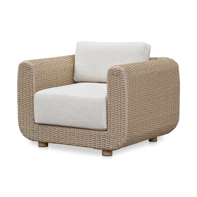 Modern European furniture - Wicker-Look Indoor/Outdoor Accent Chair - www.oroa.com