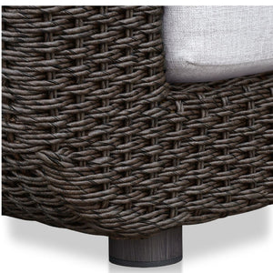 Modern European furniture - Wicker Framed Indoor/Outdoor Sofa - www.oroa.com