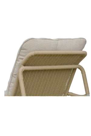 Minimalist Outdoor Wicker Rocking Chair | Novi Living Lyra | Oroa.com