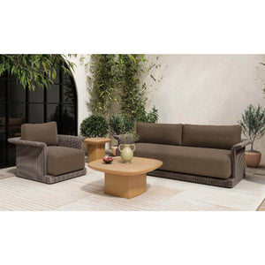  Modern European furniture - Curved Arm Wicker Outdoor Chair - www.oroa.com | Oroa.com