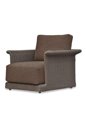   Modern European furniture - Curved Arm Wicker Outdoor Chair - www.oroa.com | Oroa.com