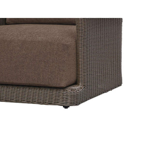   Modern European furniture - Curved Arm Wicker Outdoor Chair - www.oroa.com | Oroa.com