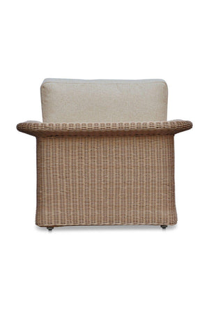   Modern European furniture - Curved Arm Wicker Outdoor Chair - www.oroa.com | Oroa.com