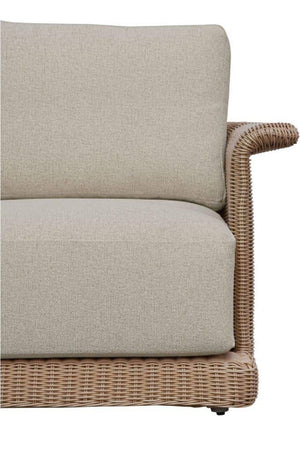   Modern European furniture - Curved Arm Wicker Outdoor Chair - www.oroa.com | Oroa.com