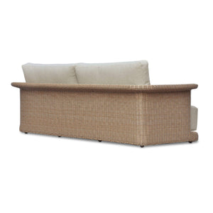   Modern European furniture - Curved Arm Wicker Outdoor Sofa - www.oroa.com | Oroa.com