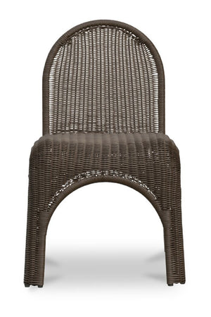   Modern European furniture - Classic Wicker Outdoor Dining Chairs (2) - www.oroa.com | Oroa.com