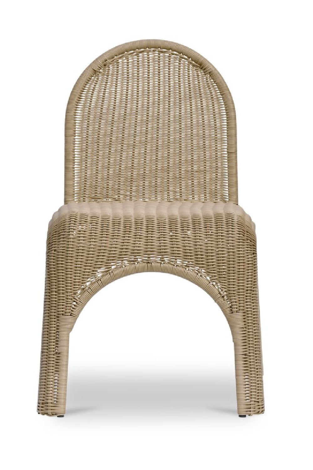   Modern European furniture - Classic Wicker Outdoor Dining Chairs (2) - www.oroa.com | Oroa.com