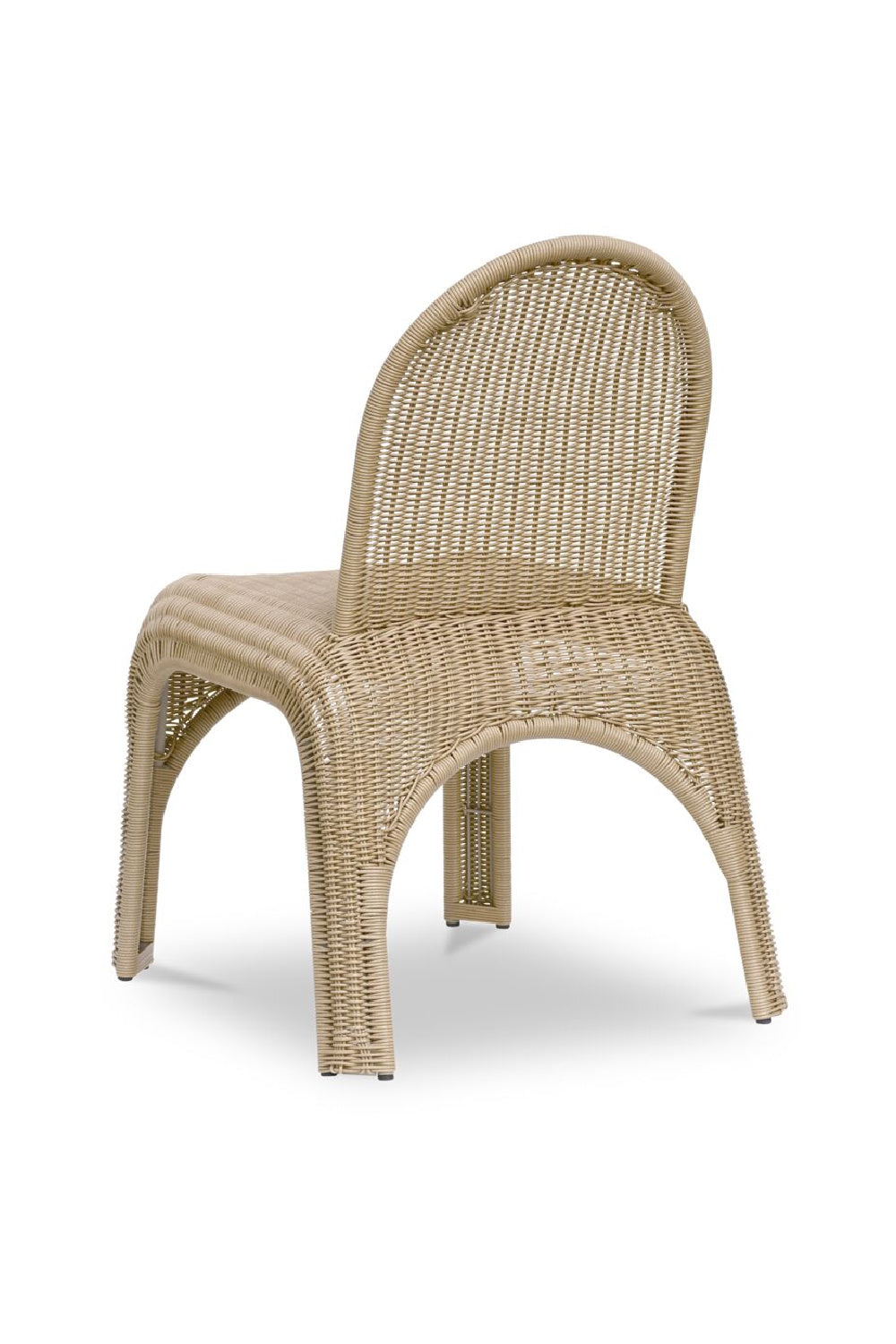   Modern European furniture - Classic Wicker Outdoor Dining Chairs (2) - www.oroa.com | Oroa.com