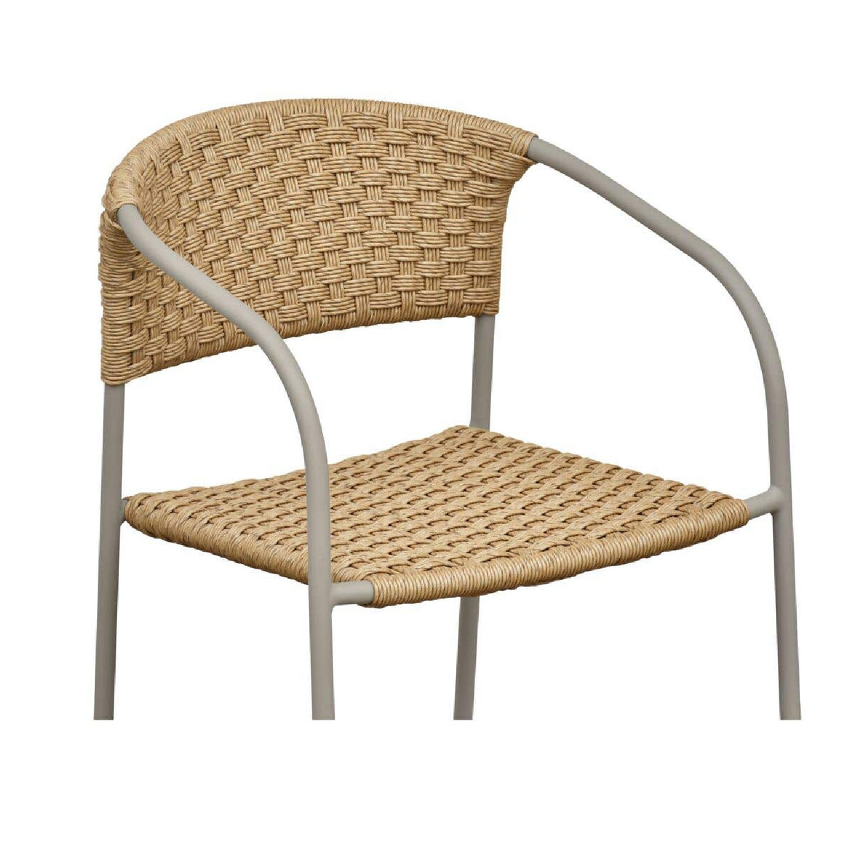 Modern European furniture - Basketweave Outdoor Bar Stool - www.oroa.com