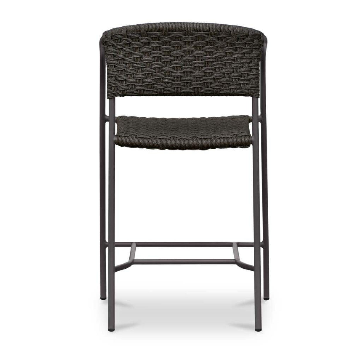 Modern European furniture - Basketweave Outdoor Counter Chair - www.oroa.com