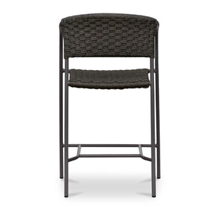 Modern European furniture - Basketweave Outdoor Counter Chair - www.oroa.com