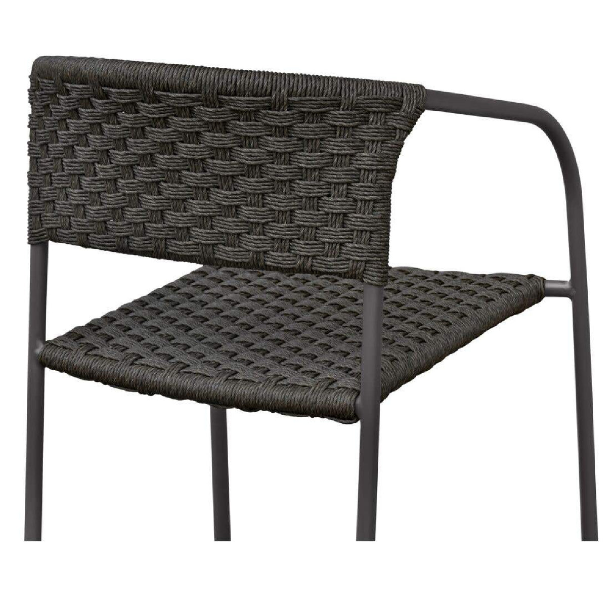 Modern European furniture - Basketweave Outdoor Counter Chair - www.oroa.com