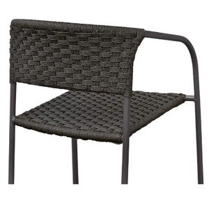 Modern European furniture - Basketweave Outdoor Counter Chair - www.oroa.com