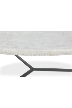 Modern European furniture - White Marble Coffee Table - www.oroa.com