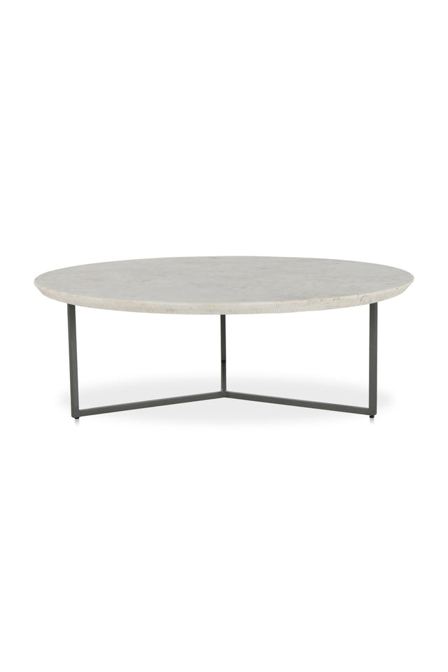 Modern European furniture - White Marble Coffee Table - www.oroa.com