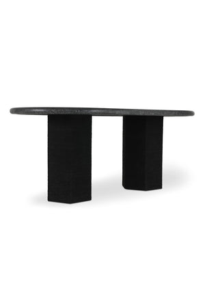 Jute-Wrapped Base Dining Table | Novi Living Sartoria | Oroa.com