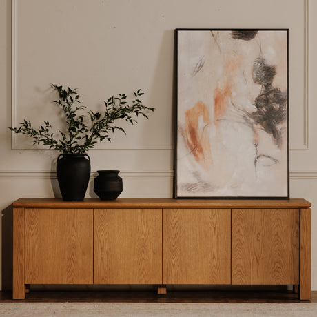 Modern European furniture - Black Terracotta Vase - www.oroa.com