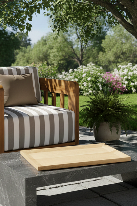 Solid Oak Tray | Novi Living Harbor | Oroa.com