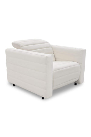   Modern European furniture - Channeled Recliner Lounge Chair - www.oroa.com | Oroa.com