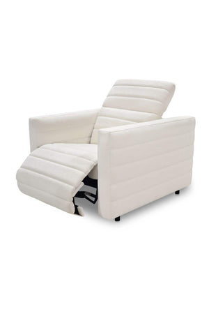   Modern European furniture - Channeled Recliner Lounge Chair - www.oroa.com | Oroa.com
