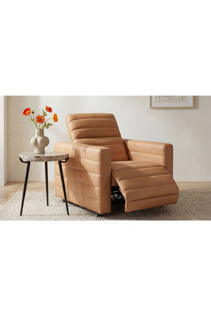   Modern European furniture - Channeled Recliner Lounge Chair - www.oroa.com | Oroa.com