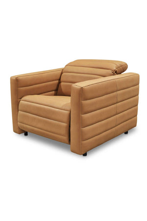   Modern European furniture - Channeled Recliner Lounge Chair - www.oroa.com | Oroa.com