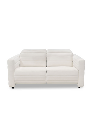 Channeled Power Recliner Sofa | Novi Living Juno
